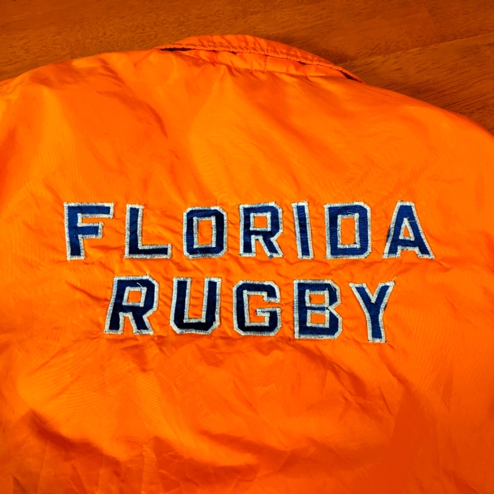 Vintage University of Florida Rugby Club jacket